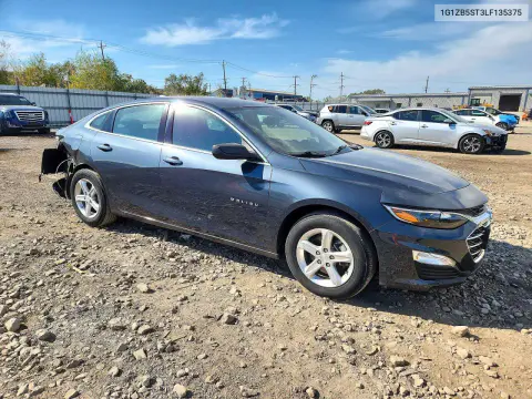 2020 Chevrolet Malibu Ls VIN 1G1ZB5ST3LF135375 фото 4