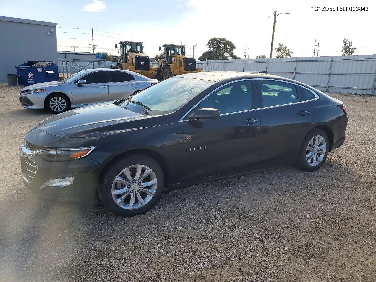 2020 Chevrolet Malibu Lt VIN 1G1ZD5ST5LF003843 фото 1
