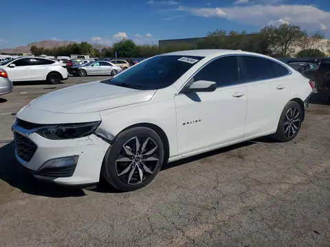1G1ZG5ST8MF030740 — 2021 Chevrolet Malibu, Задняя часть (Rear End), фото до ремонта