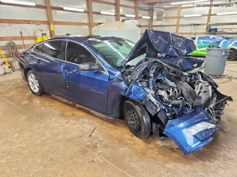 2021 Chevrolet Malibu Lt VIN 1G1ZD5ST4MF075361 фото 4