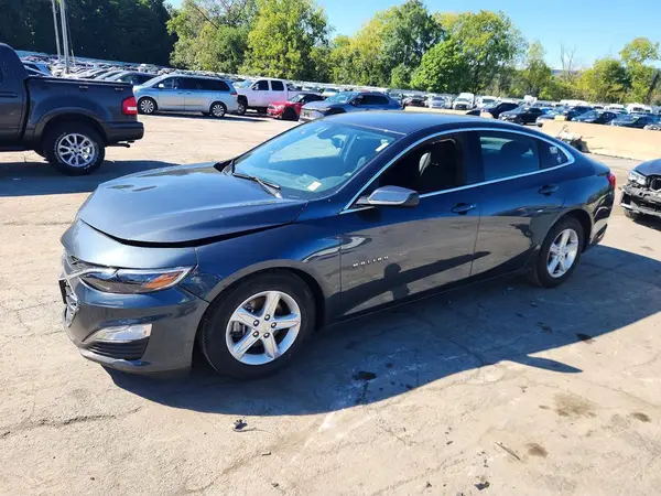 1G1ZB5ST4MF052104 — 2021 Chevrolet Malibu, Передняя часть (Front End), фото до ремонта