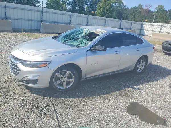 1G1ZB5ST3MF074370 — 2021 Chevrolet Malibu, Передняя часть (Front End), фото до ремонта