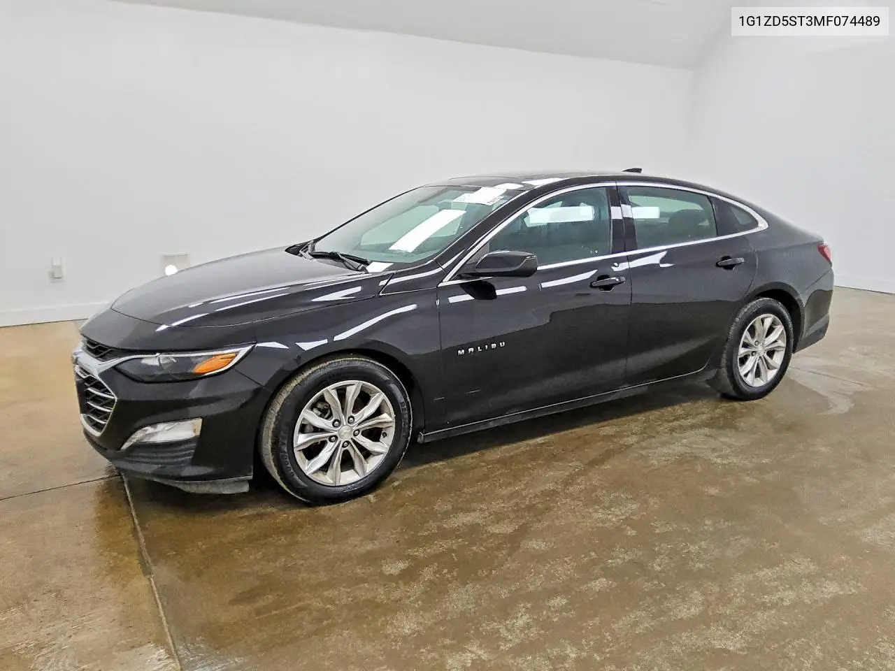 2021 Chevrolet Malibu Lt VIN 1G1ZD5ST3MF074489 фото 1