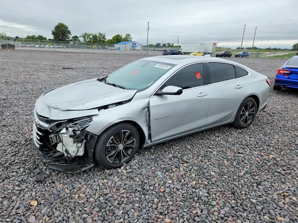 1G1ZD5ST1MF051650 — 2021 Chevrolet Malibu, Передняя часть (Front End), фото до ремонта