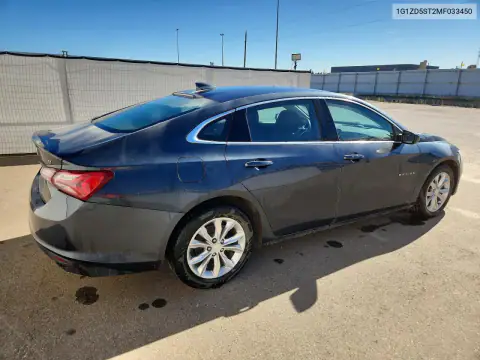 1G1ZD5ST2MF033450 — 2021 Chevrolet Malibu, фото 3 с аукциона Copart 28.10.2026, Естественный износ