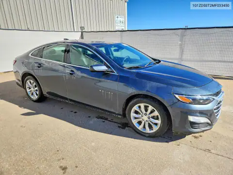 1G1ZD5ST2MF033450 — 2021 Chevrolet Malibu, фото 4 с аукциона Copart 28.10.2026, Естественный износ