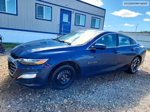 1G1ZD5ST0NF160022 — 2022 Chevrolet Malibu, Сторона, фото до ремонта