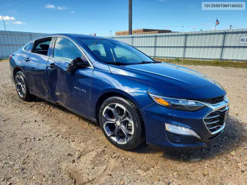 1G1ZD5ST0NF160022 — 2022 Chevrolet Malibu, фото 4 с аукциона Copart 15.10.2026, Боковая часть