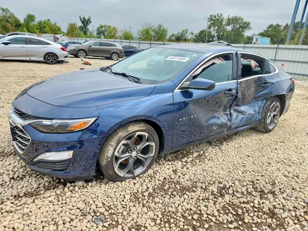 1G1ZD5STXNF153711 — 2022 Chevrolet Malibu, Боковая часть (Side), фото до ремонта