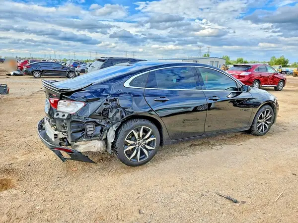 1G1ZG5ST1NF204486 — 2022 Chevrolet Malibu, фото 3 с аукциона Copart, Задняя часть