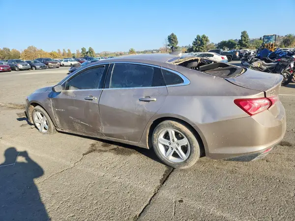 1G1ZD5ST8NF193205 — 2022 Chevrolet Malibu, фото 2 с аукциона Copart, Боковая часть