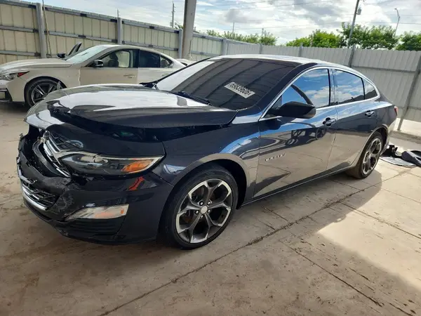 1G1ZD5ST3NF128150 — 2022 Chevrolet Malibu, Передняя часть (Front End), фото до ремонта
