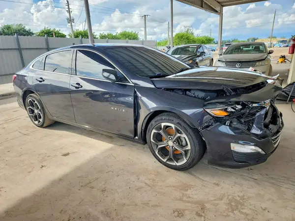 1G1ZD5ST3NF128150 — 2022 Chevrolet Malibu, фото 4 с аукциона Copart, Передняя часть