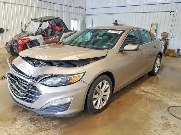 1G1ZD5ST9NF113488 — 2022 Chevrolet Malibu, Передняя часть (Front End), фото до ремонта