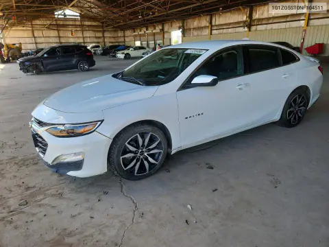 2022 Chevrolet Malibu Rs VIN 1G1ZG5ST0NF104511 фото 1