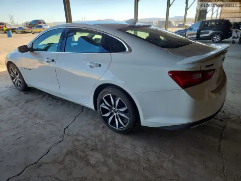 2022 Chevrolet Malibu Rs VIN 1G1ZG5ST0NF104511 фото 2