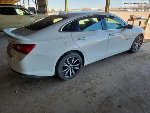 2022 Chevrolet Malibu Rs VIN 1G1ZG5ST0NF104511 фото 3