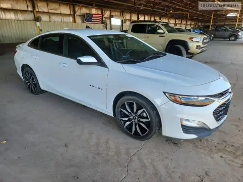 2022 Chevrolet Malibu Rs VIN 1G1ZG5ST0NF104511 фото 4