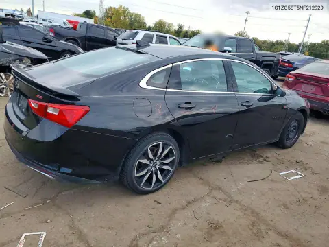 2022 Chevrolet Malibu Rs VIN 1G1ZG5ST5NF212929 фото 3