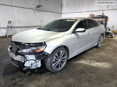 2022 Chevrolet Malibu Lt VIN 1G1ZD5ST4NF148214 фото 1
