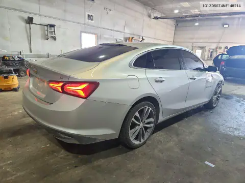 2022 Chevrolet Malibu Lt VIN 1G1ZD5ST4NF148214 фото 3