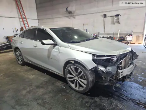 2022 Chevrolet Malibu Lt VIN 1G1ZD5ST4NF148214 фото 4
