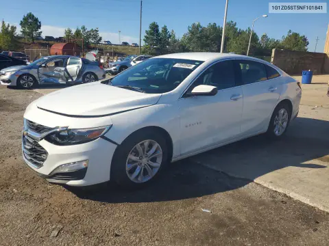2022 Chevrolet Malibu Lt VIN 1G1ZD5ST5NF101841 фото 1