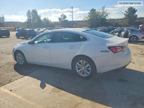 2022 Chevrolet Malibu Lt VIN 1G1ZD5ST5NF101841 фото 2