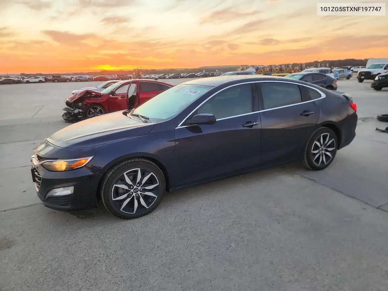 2022 Chevrolet Malibu Rs VIN 1G1ZG5STXNF197747 фото 1