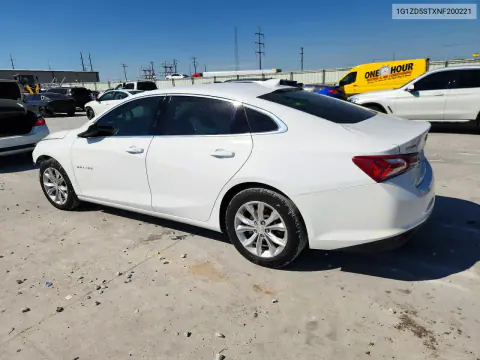 2022 Chevrolet Malibu Lt VIN 1G1ZD5STXNF200221 фото 2