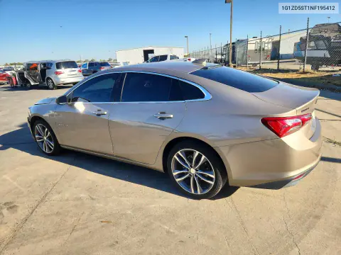 2022 Chevrolet Malibu Lt VIN 1G1ZD5ST1NF195412 фото 2