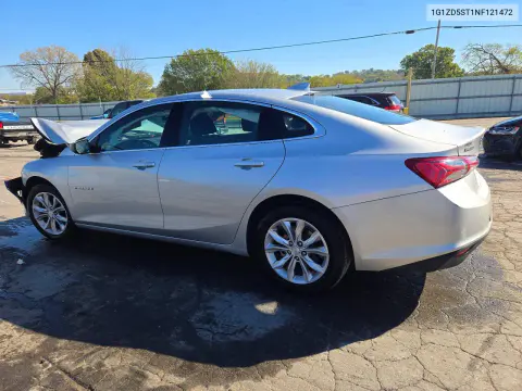 2022 Chevrolet Malibu Lt VIN 1G1ZD5ST1NF121472 фото 2