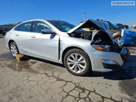 2022 Chevrolet Malibu Lt VIN 1G1ZD5ST1NF121472 фото 4
