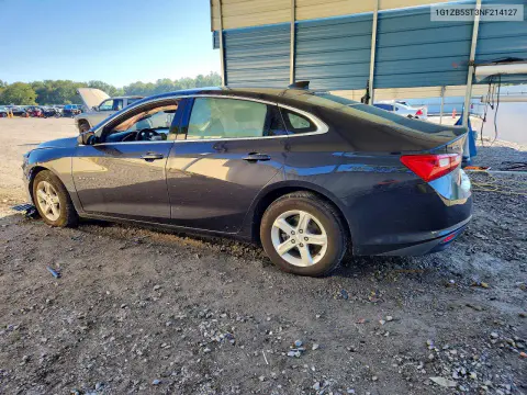 2022 Chevrolet Malibu Ls VIN 1G1ZB5ST3NF214127 фото 2