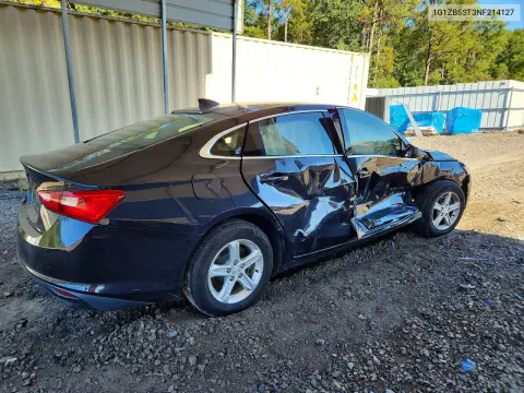 2022 Chevrolet Malibu Ls VIN 1G1ZB5ST3NF214127 фото 3