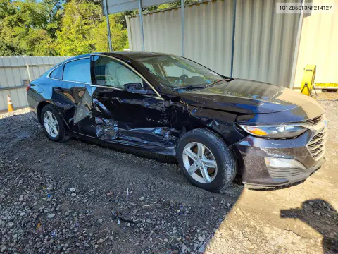 2022 Chevrolet Malibu Ls VIN 1G1ZB5ST3NF214127 фото 4