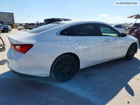 2022 Chevrolet Malibu Ls VIN 1G1ZB5ST8NF201583 фото 3