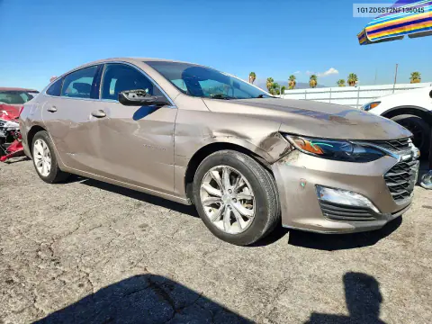 2022 Chevrolet Malibu Lt VIN 1G1ZD5ST2NF136045 фото 4