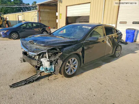 1G1ZD5ST9PF182118 — 2023 Chevrolet Malibu, Задняя часть, фото до ремонта
