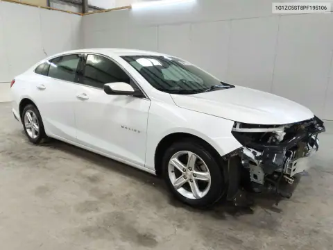 1G1ZC5ST8PF195106 — 2023 Chevrolet Malibu, фото 4 с аукциона Copart 20.10.2026, Передняя часть
