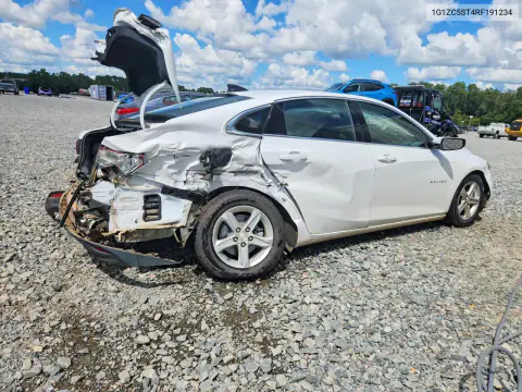 2024 Chevrolet Malibu VIN 1G1ZC5ST4RF191234 фото 3