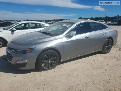 1G1ZD5ST0RF146658 — 2024 Chevrolet Malibu, Передняя часть, фото до ремонта
