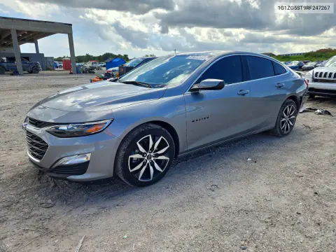 1G1ZG5ST9RF247267 — 2024 Chevrolet Malibu, Задняя часть, фото до ремонта