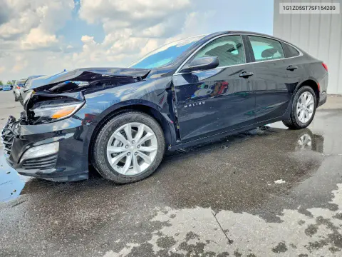 1G1ZD5ST7SF154200 — 2025 Chevrolet Malibu, Передняя часть, фото до ремонта