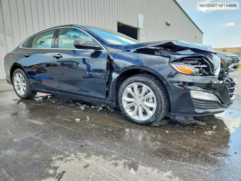 2025 Chevrolet Malibu Lt VIN 1G1ZD5ST7SF154200 фото 4