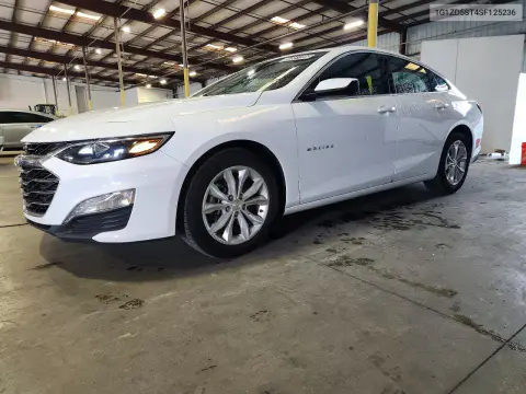 1G1ZD5ST4SF125236 — 2025 Chevrolet Malibu, Передняя часть, фото до ремонта