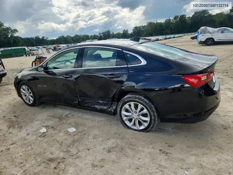 2025 Chevrolet Malibu Lt VIN 1G1ZD5ST3SF122716 фото 2