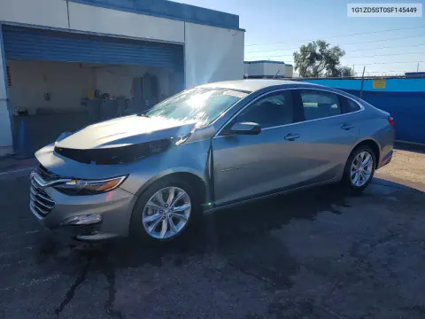 1G1ZD5ST0SF145449 — 2025 Chevrolet Malibu, Передняя часть, фото до ремонта