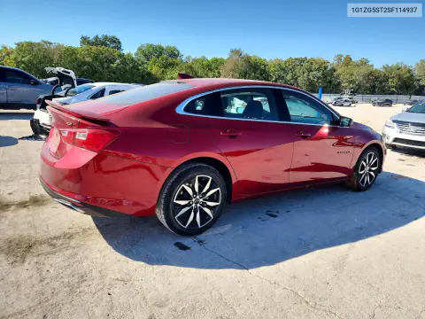 2025 Chevrolet Malibu Rs VIN 1G1ZG5ST2SF114937 фото 3