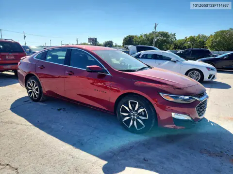 2025 Chevrolet Malibu Rs VIN 1G1ZG5ST2SF114937 фото 4